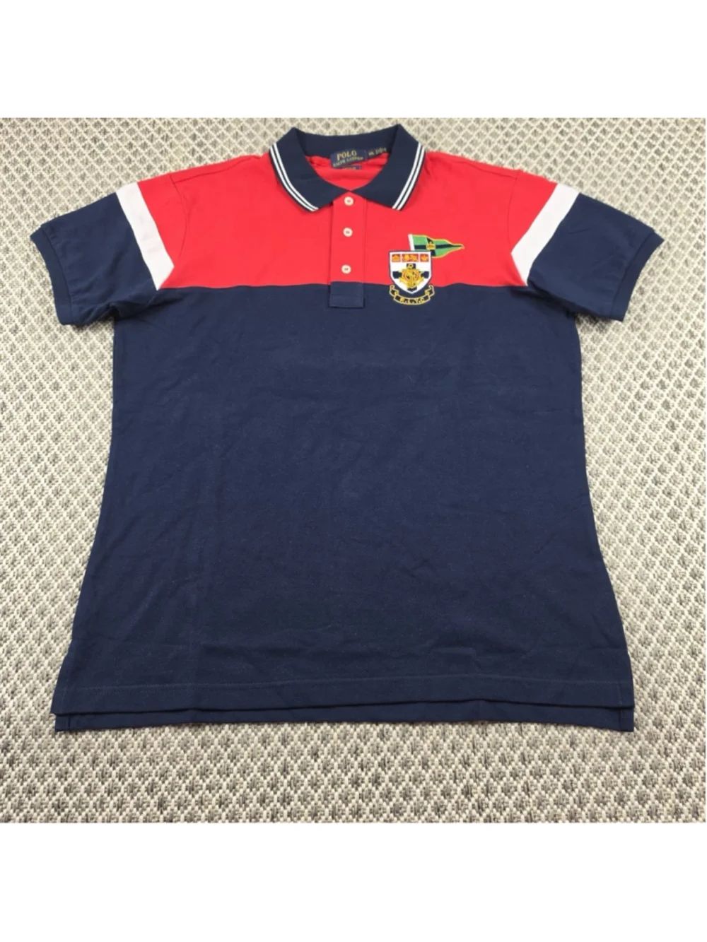 Polo Ralph Lauren New York RLYC Striped Mens Polo Shirt XXL